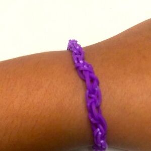 Purple bracelet